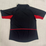 2002 Belgium Away Black Retro Soccer Jersey