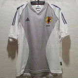 2002 Japan Away Grey Retro Soccer Jersey