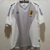 2002 Japan Away Grey Retro Soccer Jersey