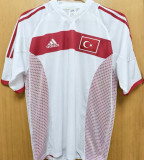 2002 Turkey Home White Retro Retro Jersey