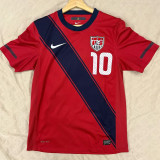 2011 U.S Away Red Retro Soccer Jersey