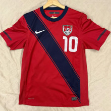 2011 U.S Away Red Retro Soccer Jersey