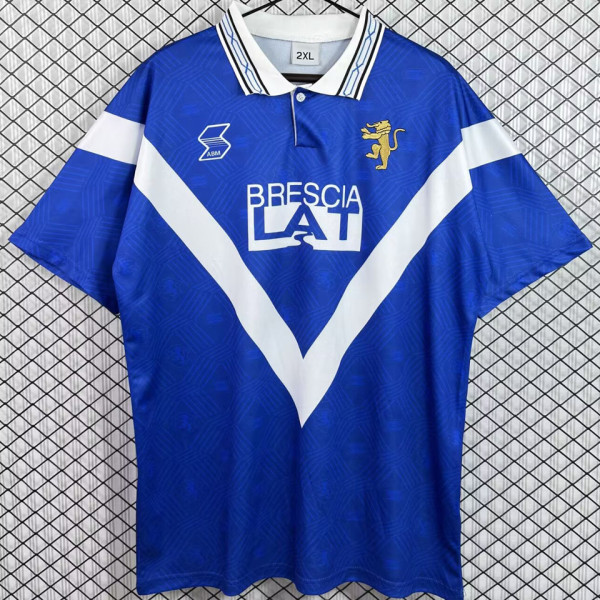 1996/1997 Brescia Home Blue Retro Soccer Jersey