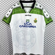 1997/1998 Racing Santander White Retro Soccer Jersey 桑坦德竞技