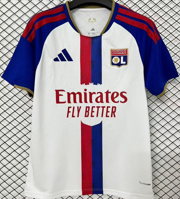 2026/27 Lyon Home White Fans Soccer Jersey