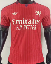 2026/27 Lyon Away Red Player Version Soccer Jersey