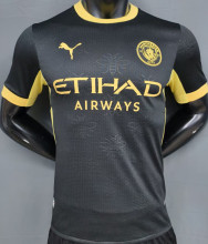 2026/27 Man City Third Black Player Version Soccer Jersey