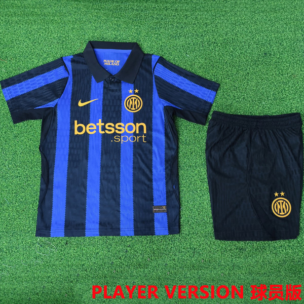 2026/27 In Milan Home Player Version Kids Soccer Jersey 球员版童装