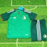 2026/27 Algeria  Away Green Kids Soccer Jersey