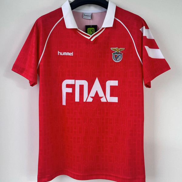 1990/1991 Benfica Home Red Retro Soccer Jersey