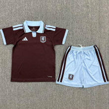 2026/27 Aston Villa Home Kids Soccer Jersey