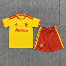 2026/27 Lens Home Yellow Kids Soccer Jersey