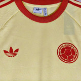 2026/27 Colombia Yellow Retro Style Jersey