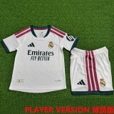 2026/27 RM Home White Kids Player Version Soccer Jersey