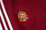 2026/27 Spain Brown Red Kids Jacket Tracksuit