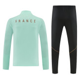 2026/27 France Light Green  Sweater Tracksuit