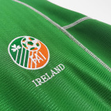 2002 Ireland Home Green Retro Long Sleeve Soccer Jersey