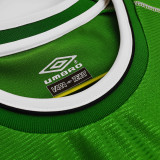 2002 Ireland Home Green Retro Long Sleeve Soccer Jersey