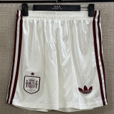 2026/27 Spain White Fans Shorts Pants