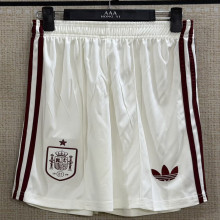 2026/27 Spain White Fans Shorts Pants