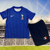 2026/27 France Blue Special Edition Kids Soccer Jersey
