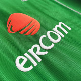 2002 Ireland Home Green Retro Long Sleeve Soccer Jersey