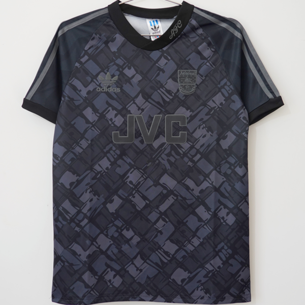1990/1992 ARS Away Black Retro Soccer Jersey