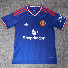 2026/27 M Utd Away Blue Fans Soccer Jersey
