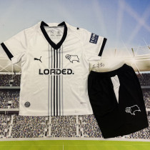2026/27 Derby County Home Kids Soccer Jersey 德比郡