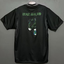 BRAUT HAALAND #9 Norway Away Fans Soccer Jersey 2026/27（Embroidery Font  刺绣字体 ）
