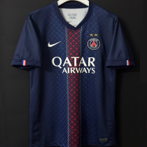 2025/26 PSG 1:1 Quality Home Blue Fans Soccer Jersey (2 Stars 2星）