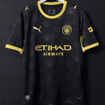 2026/27 Man City Third Black Fans Soccer Jersey