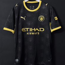 2026/27 Man City Third Black Fans Soccer Jersey
