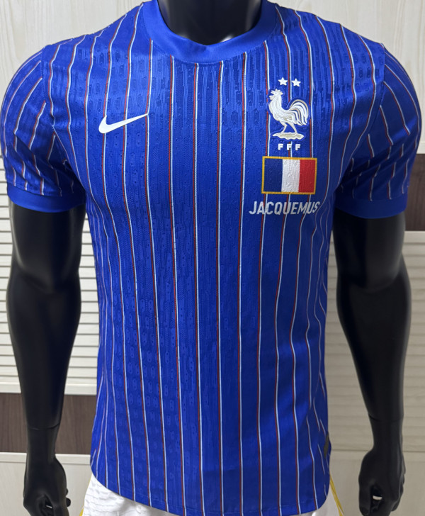 2026/27 France Blue Player Version Soccer Jersey