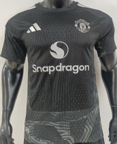 2026/27 M Utd Black Goalkeeper Player Version Soccer Jersey