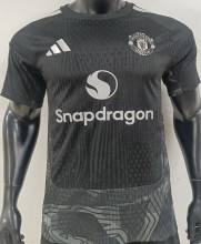 2026/27 M Utd Black Goalkeeper Player Version Soccer Jersey