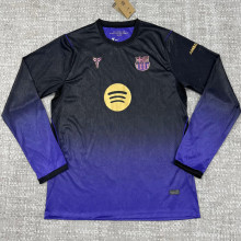 2026/27 BA  Away Black Purple Fans Long Sleeve Soccer Jersey