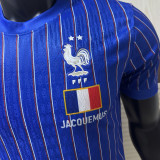 2026/27 France Blue Player Version Soccer Jersey