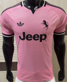 2026/27 JUV Away Pink Player Version Soccer Jersey