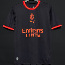 2026/27 AC Milan Third Black Fans Soccer Jersey