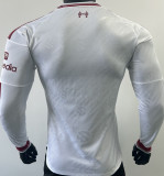 2026/27 LFC Away White Player Version Long Sleeve Soccer Jersey