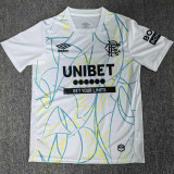 2026/27 Glasgow Rangers White Goalkeeper Fans Soccer Jersey