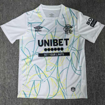 2026/27 Glasgow Rangers White Goalkeeper Fans Soccer Jersey