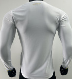 2026/27 MS Home White Player Version Long Sleeve Soccer Jersey