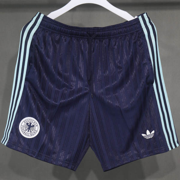 2026/27 Germany Royal Blue Retro Style Shorts Pants