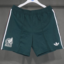 2026/27 Mexico Away Green Player Version Shorts Pants A+球员版