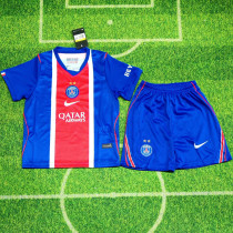 2026/27 PSG Home Blue Kids Soccer Jersey 2 Stars 带2星