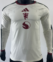 2026/27 M Utd Third Player Version Long Sleeve Soccer Jersey