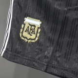 2026/27 Argentina Black Retro Style Shorts Pants