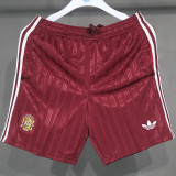 2026/27 Spain Red Retro Style Shorts Pants